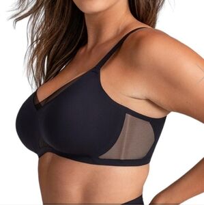 HoneyLove CrossOver Bra Women's 1X Mesh Adjustable